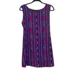 Vintage Multicolor Sleeveless Dress
